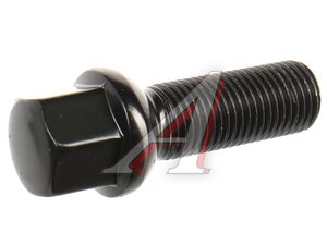 Изображение 1, B201077 Болт колеса М14х1.5х35 сфера под ключ 17мм черный RACING