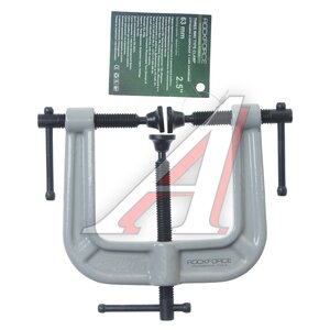 Изображение 2, RF-3331123 Струбцина G-образная 63мм с 3-мя зажимами ROCKFORCE