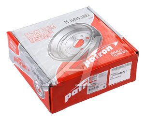 Изображение 5, PDR1208 Барабан тормозной VW Golf 3 (1шт.) PATRON