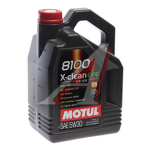 Изображение 1, 111688 Масло моторное 8100 X-CLEAN EFE 5W30 синт.5л MOTUL