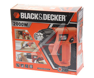 Изображение 3, KX2001 Фен промышленный термопистолет 2000Вт 300-500град. BLACK&DECKER