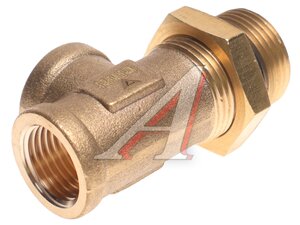Изображение 2, 2W.M22x1,5 F16x1,5 F16x1,5 Соединитель трубки ПВХ, полиамид М22хF16хF16 латунь SEVEN TRUCKS