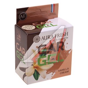 Изображение 3, 23616 Ароматизатор под сиденье гелевый (Vanilla Cream) 50г AURA FRESH