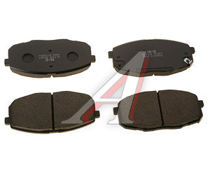 Изображение 1, SP1162 Колодки тормозные KIA Carens (02-), Ceed (07-) передние (4шт.) SANGSIN