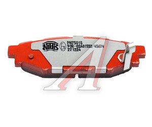 Изображение 3, PN7501S Колодки тормозные SUBARU Impreza (07-) задние (Sport) (4шт.) NIBK