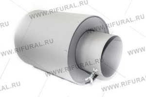 Изображение 1, ИсГ-130 Искрогаситель входной диаметр 130мм сталь 08пс РИФ