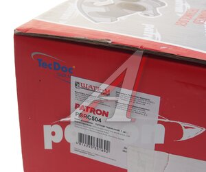 Изображение 6, PBRC504 Суппорт OPEL Astra (98-) тормозной задний правый PATRON