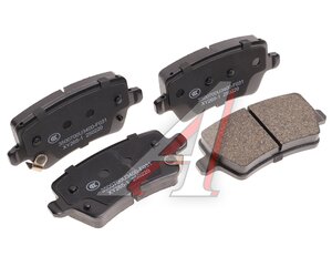 Изображение 1, 3500700U3400-F031-MX Колодки тормозные МОСКВИЧ 3 JAC JS4 задние (4шт.) MOVELEX