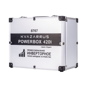 Изображение 7, PowerBox 420i Устройство пуско-зарядное 12-24V/40-1000Ач/420А в кейсе инверторное KVAZARRUS