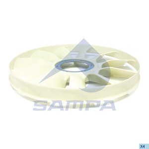 Изображение 1, 025.123 Крыльчатка MAN вентилятора SAMPA