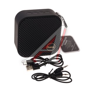 Изображение 1, HC22 черный Колонка беспроводная bluetooth HOCO