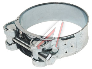 Изображение 1, 307GR060 Хомут силовой d=060-063 (61) оцинкованная сталь W1 KIT++