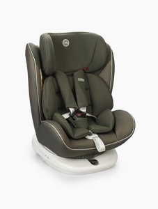 Изображение 1, 4690624035449 Автокресло детское 0-36кг (0+I-ll-IlI) 0-12лет dark green UNIX Isofix HAPPY BABY