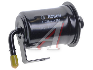 Изображение 2, F026403757 Фильтр топливный TOYOTA Land Cruiser (98-) BOSCH