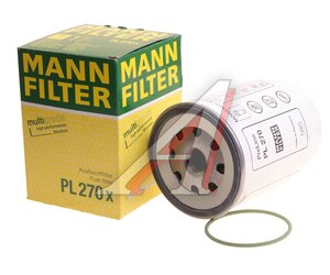 Изображение 1, PL270X Фильтр топливный КАМАЗ, УРАЛ грубой очистки PreLine 270 MANN