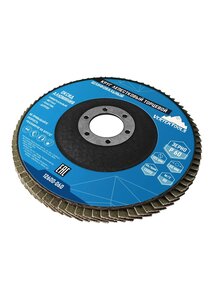 Изображение 3, 12600-060 Круг лепестковый торцевой 125х22мм Р60 VERTEXTOOLS