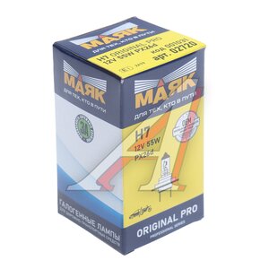 Изображение 3, 02720 Лампа 12V H7 55W PX26d Original Pro OEM МАЯК