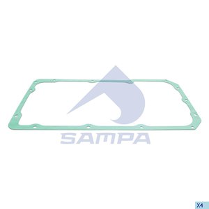 Изображение 2, 204.373 Прокладка MERCEDES дв.OM501 картера масляного SAMPA
