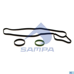 Изображение 2, 051.440 Прокладка DAF CF85 радиатора масляного комплект SAMPA