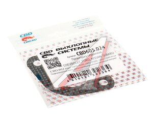 Изображение 3, CBD605.024 Прокладка CHEVROLET FORD NISSAN SUBARU трубы приемной глушителя CBD