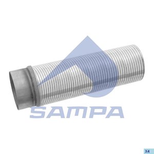 Изображение 2, 020.394 Гофра MAN выхлопной системы SAMPA