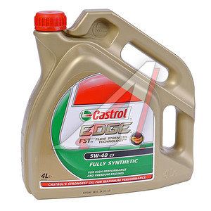 Изображение 1, 157B1C Масло моторное EDGE TITANIUM FST 5W40 синт.4л CASTROL