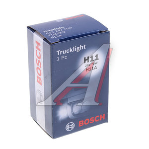 Изображение 4, 1987302481 Лампа 24V H11 70W PGJ19-2 Trucklight BOSCH