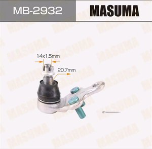 Изображение 2, MB-2932 Опора шаровая TOYOTA Camry (91-01) левая/правая MASUMA