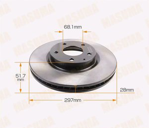 Изображение 2, BD-4512 Диск тормозной MAZDA CX-5 (11-) передний (1шт.) MASUMA