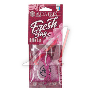 Изображение 1, 23045 Ароматизатор подвесной гранулы (bubble gum) 20г Fresh Bag AURA FRESH