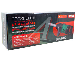 Изображение 3, RF-RP7485 Гайковерт пневматический 1" 2700Нм 4000об/мин. 340л/мин. ударный длинный вал ROCKFORCE