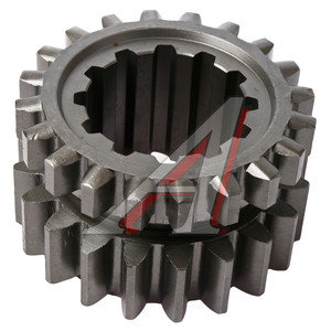 Изображение 1, 70-1701196 Шестерня КПП МТЗ 1-й ступени редуктора ведущая Z=20/20 (внутренний шлиц-короткий) (А)