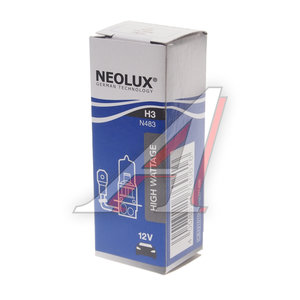 Изображение 2, N483 Лампа 12V H3 100W PK22s 3200K 2300лм Power Light NEOLUX