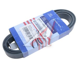 Изображение 1, 25210-52010 Ремень приводной поликлиновой 8PK2034 HYUNDAI HD120 дв.D6GA (с кондиционером) OE