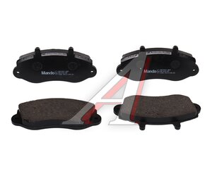 Изображение 1, MBF015018 Колодки тормозные OPEL Movano (99-10) передние (4шт.) MANDO