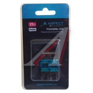Изображение 1, FminiANL-15A Предохранитель MINI ANL 15A (2шт.) ASPECT