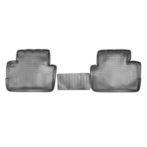 Изображение 1, NPA01-C61-605 Коврик салона NISSAN Qashqai (13-) полиуретан задний 2шт. NORPLAST