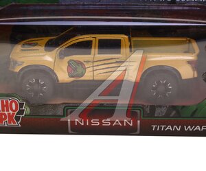 Изображение 2, TITAN-13DIN-YE Модель автомобиля NISSAN Titan Warrior металлическая (1:43) ТЕХНОПАРК