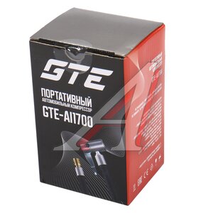 Изображение 4, GTE-AI1700 Компрессор автомобильный 16л/мин 2х2 Ач аккумуляторный портативный GTE