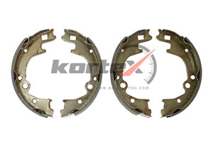 Изображение 2, KS008 Колодки тормозные KIA K2500, K2700 (99-) задние барабанные (4шт.) KORTEX