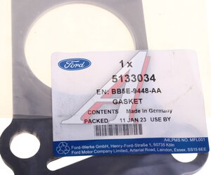 Изображение 3, 5133034 Прокладка коллектора FORD Mondeo (10-) (2.0) выпускного OE