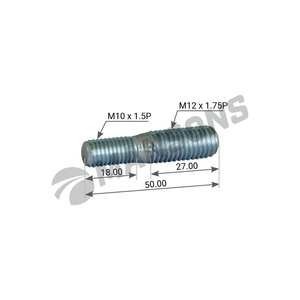 Изображение 2, 602.011 Шпилька SCHMITZ M10/М12х1.75 MANSONS