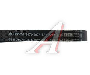 Изображение 5, 1987946007 Ремень приводной поликлиновой 4РК1213 BOSCH
