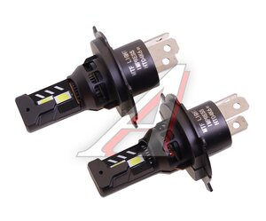 Изображение 1, HT04K6 Лампа светодиодная 12V H4 P43t бокс (2шт.) MTF