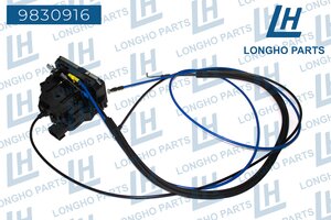 Изображение 1, 9830916 Замок двери PEUGEOT Boxer CITROEN Jumper FIAT Ducato (06-) сдвижной LONGHO