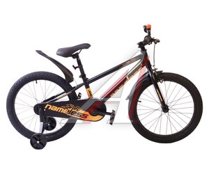 Изображение 1, 20S2-BK/OR(25) Велосипед 20" 1-ск. черный NAMELESS