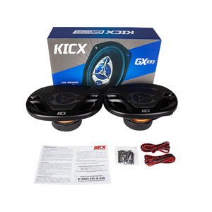 Изображение 5, GX-693 Колонки коаксиальные 6х9" (16х23см) 100Вт KICX