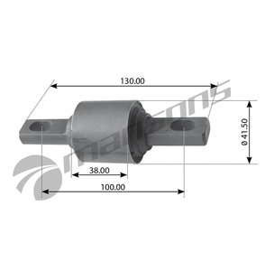 Изображение 1, 200.050 Сайлентблок DAF стабилизатора заднего MANSONS
