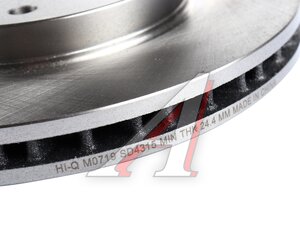 Изображение 4, SD4315 Диск тормозной MITSUBISHI Lancer (07-) передний (1шт.) SANGSIN