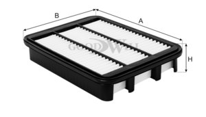 Изображение 3, AG451 Фильтр воздушный CHERY Tiggo (1.6) GOODWILL